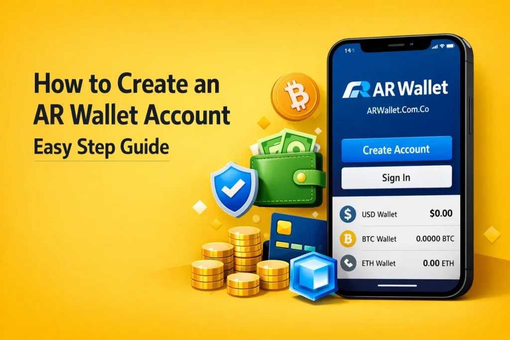 How to Create an AR Wallet Account Easy Step Guide