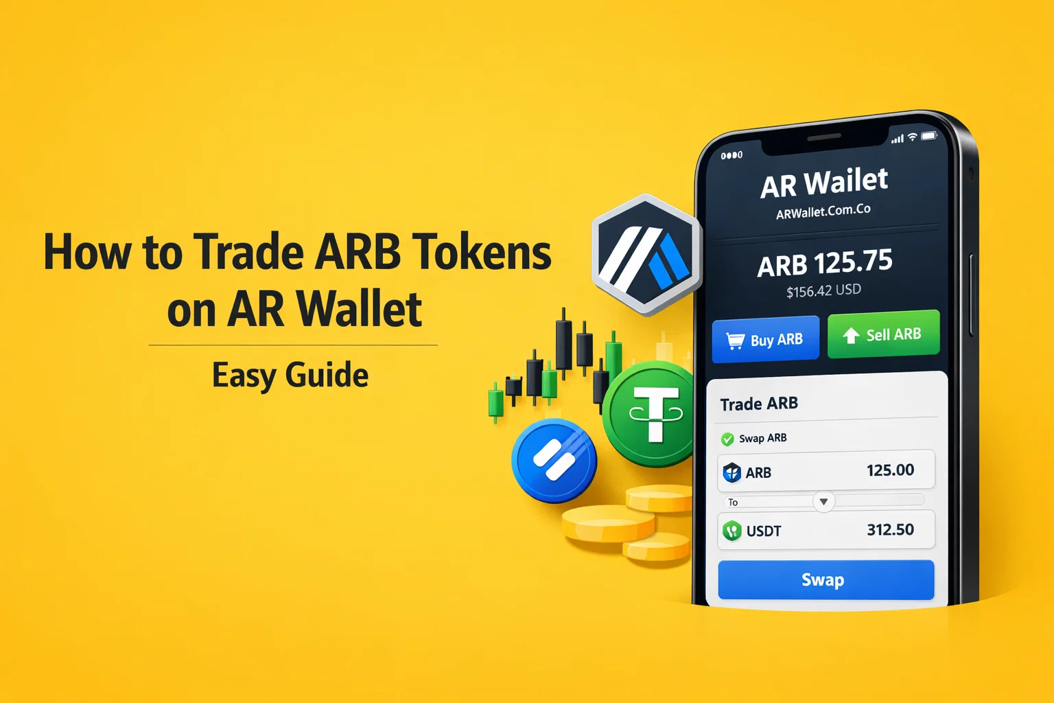How to Trade ARB Tokens on AR Wallet
