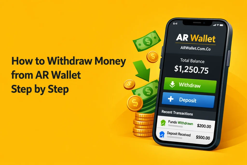 How to Withdraw Money from AR Wallet Step by Step